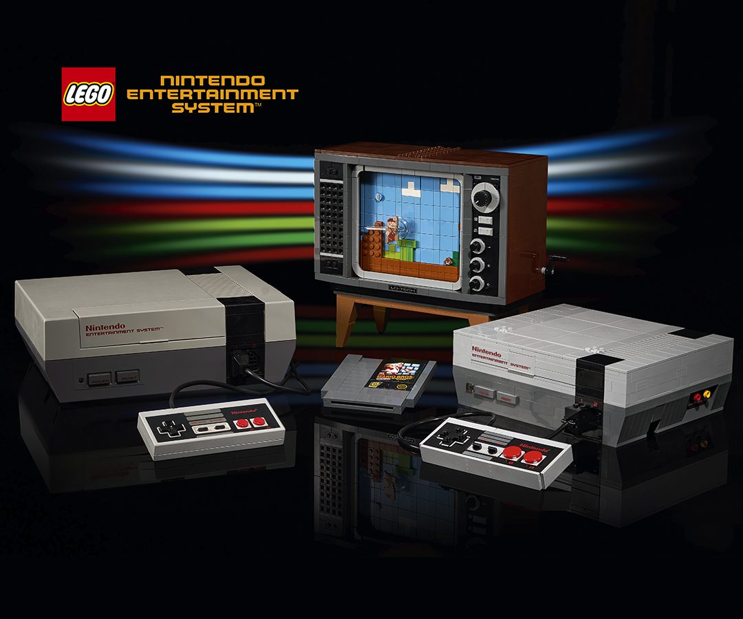 樂高版任天堂復古遊戲機LEGO NES　插上復古電視機回到1980年代
