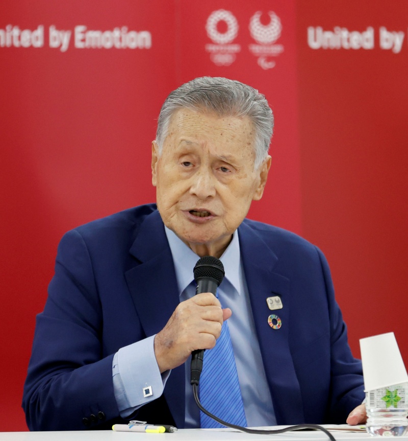 ▲森喜朗。（圖／美聯社／達志影像）