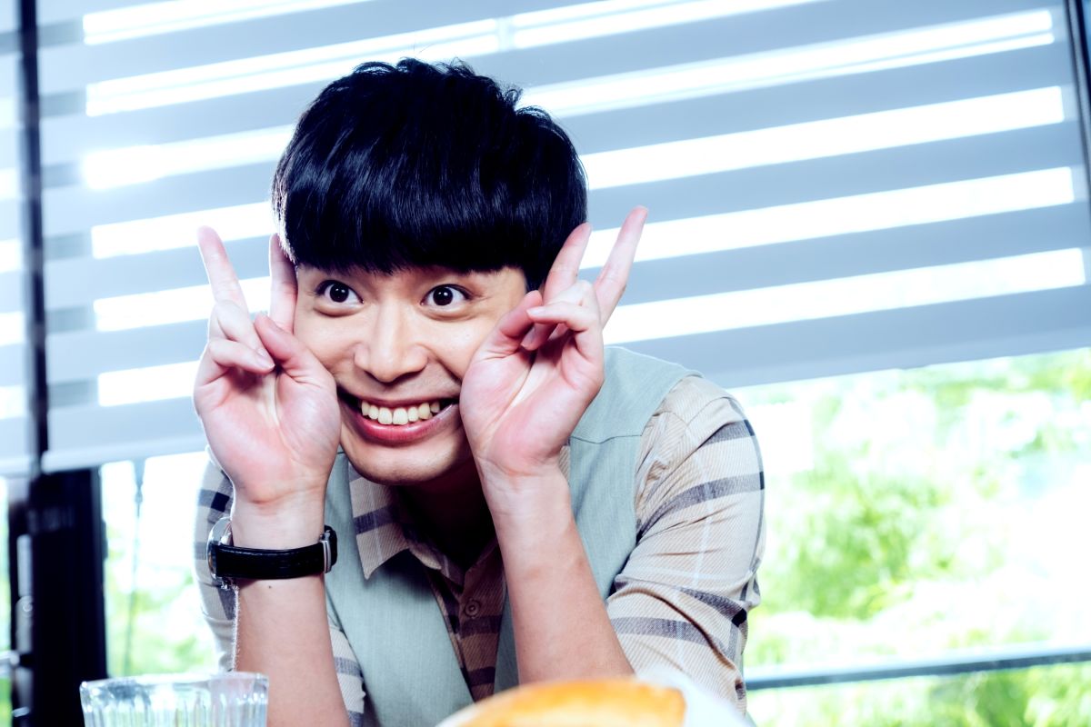 ▲侯彥西說選女友會選「狼人殺女神」陳敬宣，因為她很漂亮。（圖 / 三立提供）