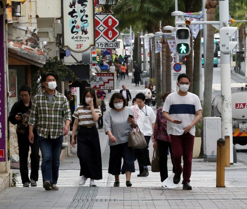 ▲日媒指沖繩的疫情並不樂觀。資料照。（圖／美聯社／達志影像）