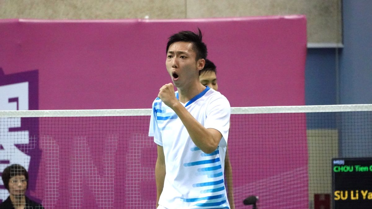 ▲模擬東京奧運對抗賽今(1)日在高雄國訓中心展開，20歲新秀蘇力揚力抗世界第2、國內一哥周天成。（圖／鍾東穎攝 ,2020.08.01）