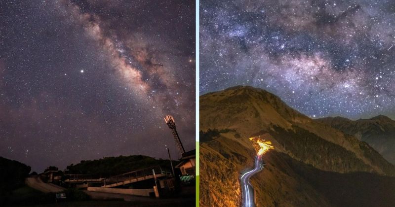 ▲屏東恆春貓鼻頭(左)、合歡主峰(圖|