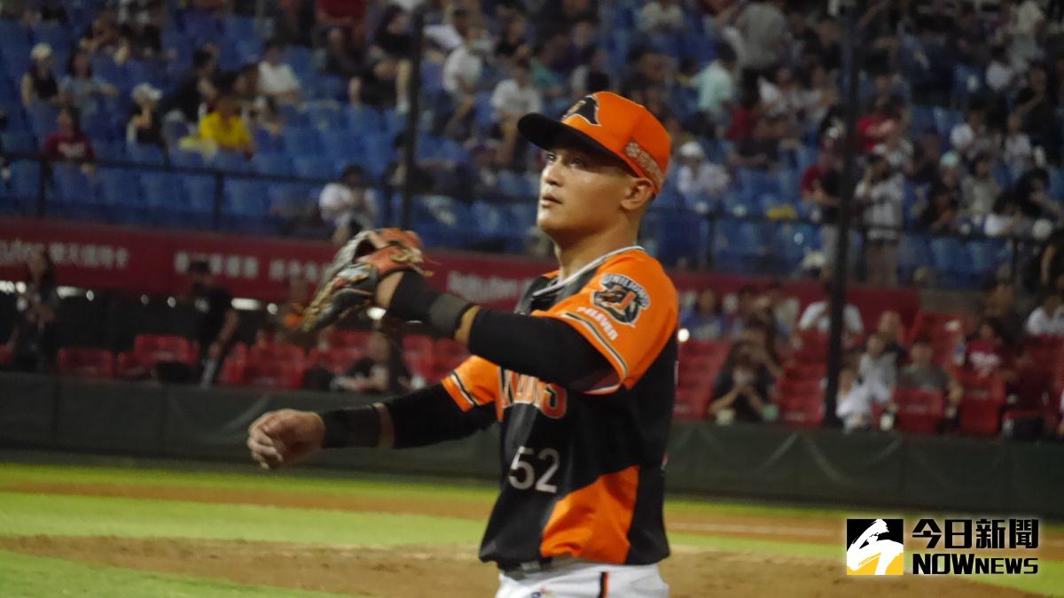 ▲統一獅張偉聖。（圖／吳政紘攝）