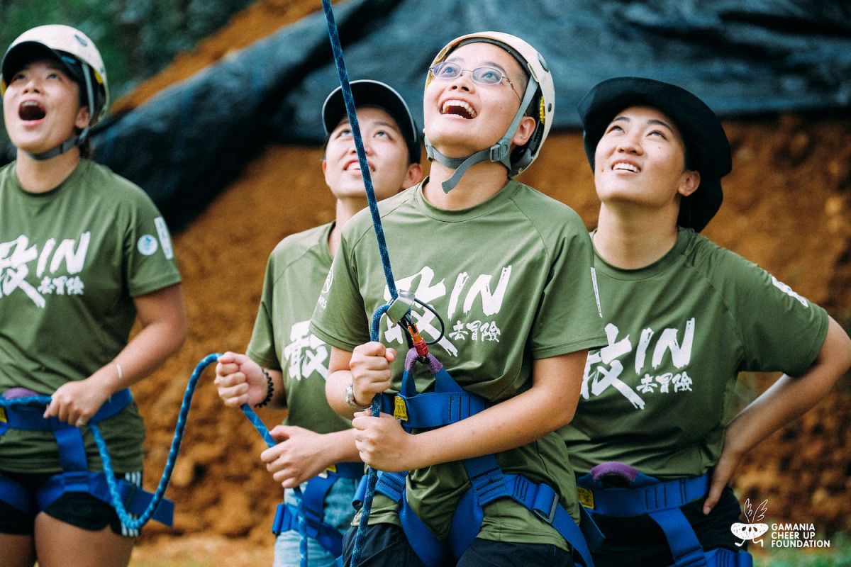 ▲橘子關懷基金會2020夏日學園今（2）日開跑，以「體感冒險」與「腦內冒險」為兩大主軸，行前訓練正式展開。（圖／橘子基金會提供）