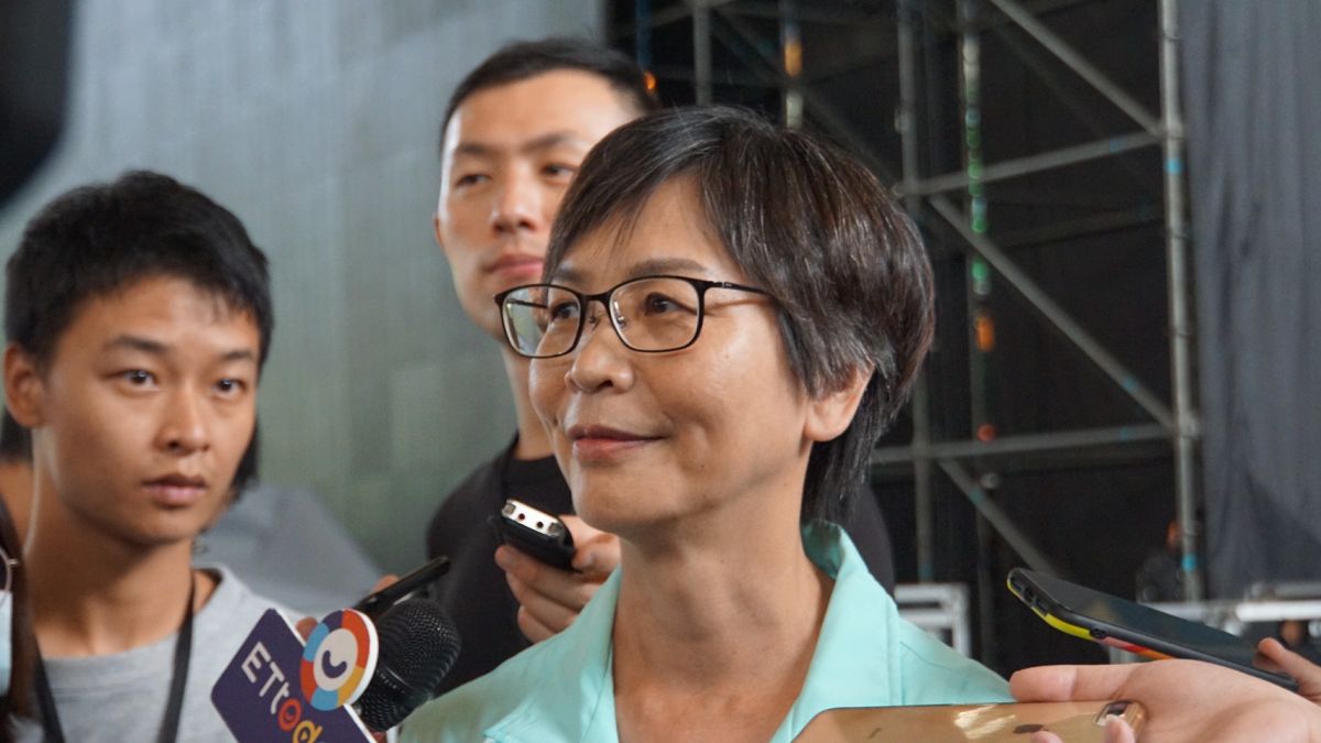 ▲民眾黨不分區立委蔡壁如，在受訪時表示自己無法承擔這麼大的責任，希望能尋求黨的協助。（圖／記者呂炯昌攝,2020.8.2）