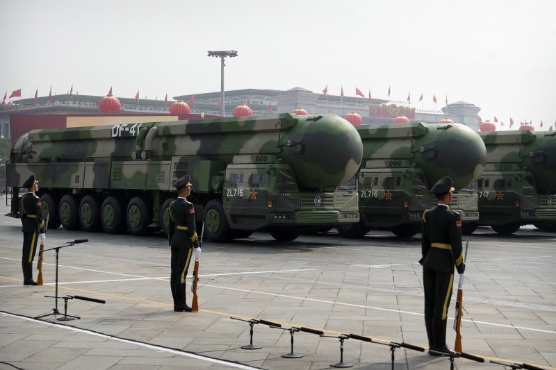 ▲中國的軍事實力，特別是核武方面的發展，近年越來越受到美國的忌憚。資料照。（圖／美聯社／達志影像）