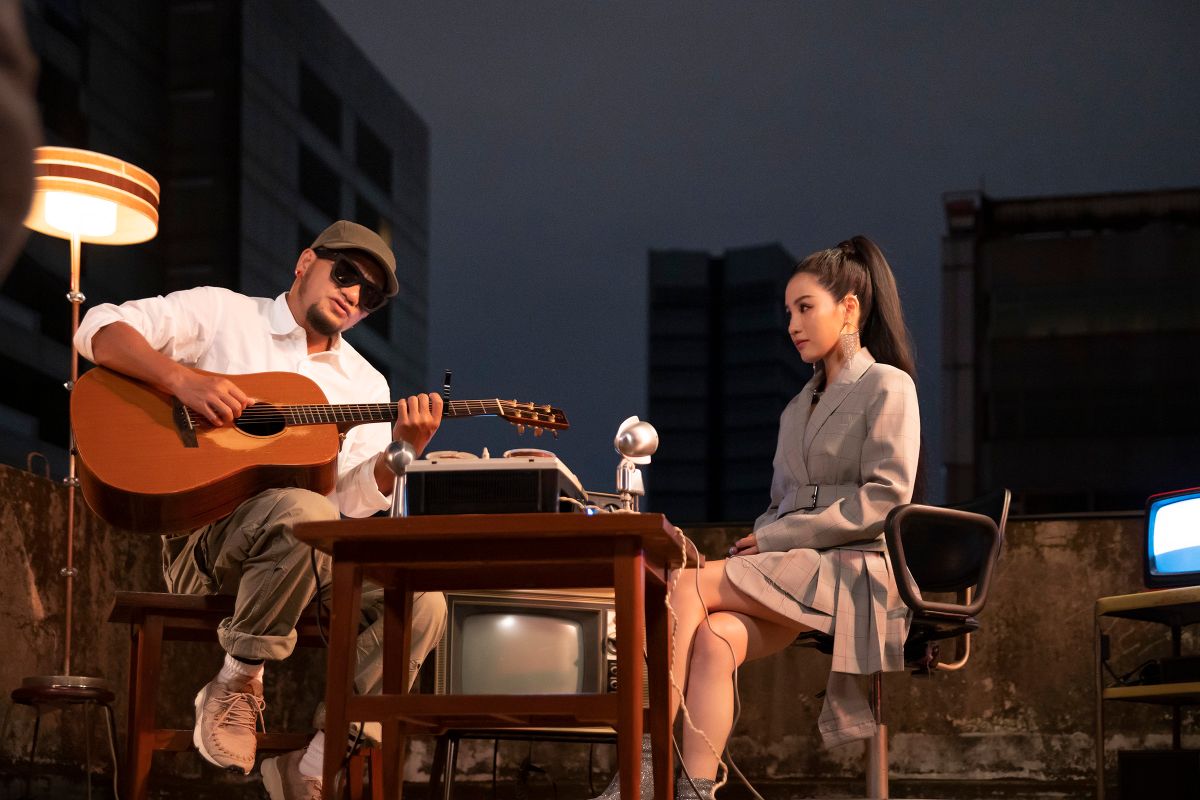 ▲江靜（右）向張震嶽曝離婚低潮。（圖／本色音樂提供）