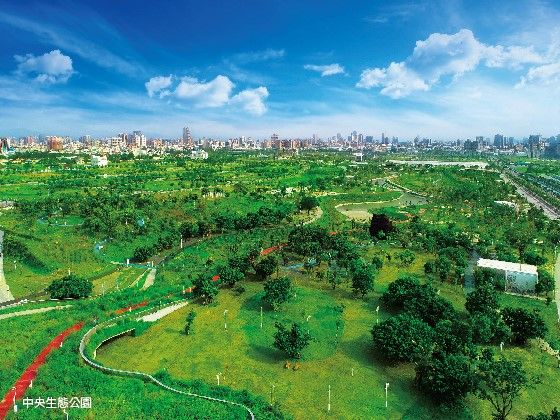 ▲中央生態公園面積高達67公頃。(圖取自台中市政府官網)