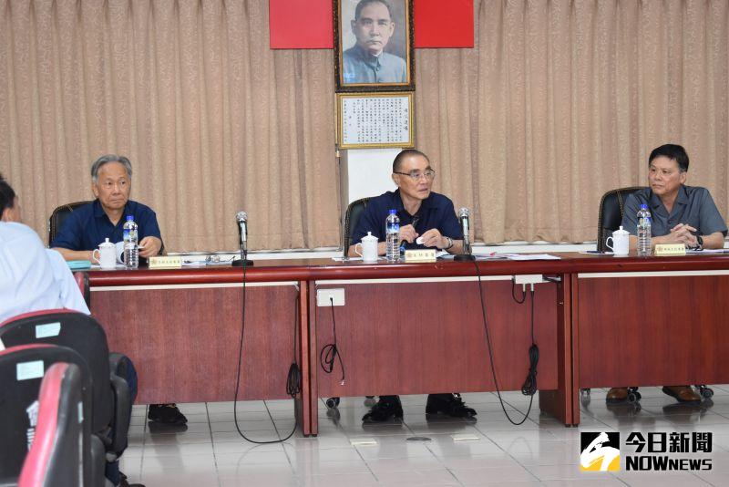 ▲輔導會主任委員馮世寬至中彰榮譽國民之家,主持109年第2季安養機構工作會報。(圖/記者陳雅芳攝,2020.08.04)