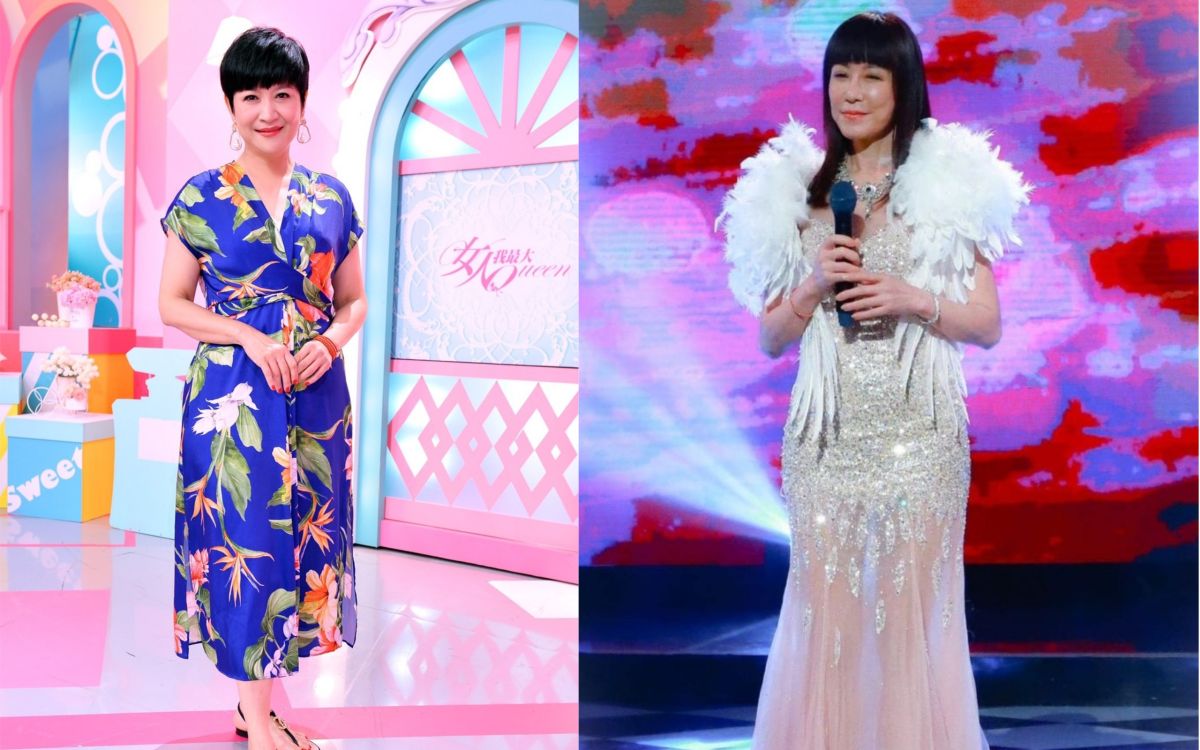 ▲羅霈穎（右）全身名牌，教會崔佩儀（左）愛自己。（圖／羅霈穎臉書、TVBS提供） 