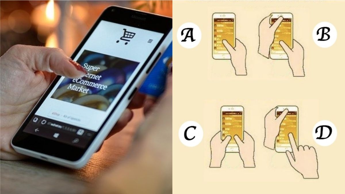 ▲韓國超神準心理測驗來了！你都用甚麼姿勢拿手機打字代表你的內心性格和價值觀。（合成圖／左圖取自Pixabay；右圖翻攝自all.about.20s ）