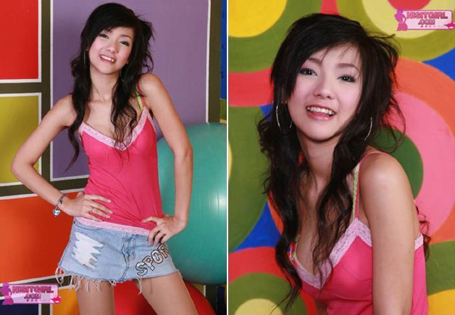 ▲潘蒂在十多年前曾是一名甜美女星,出演多部泰劇,也曾上過節目,並在曼谷一間酒吧駐唱,頗具人氣。(圖/翻攝自微博)