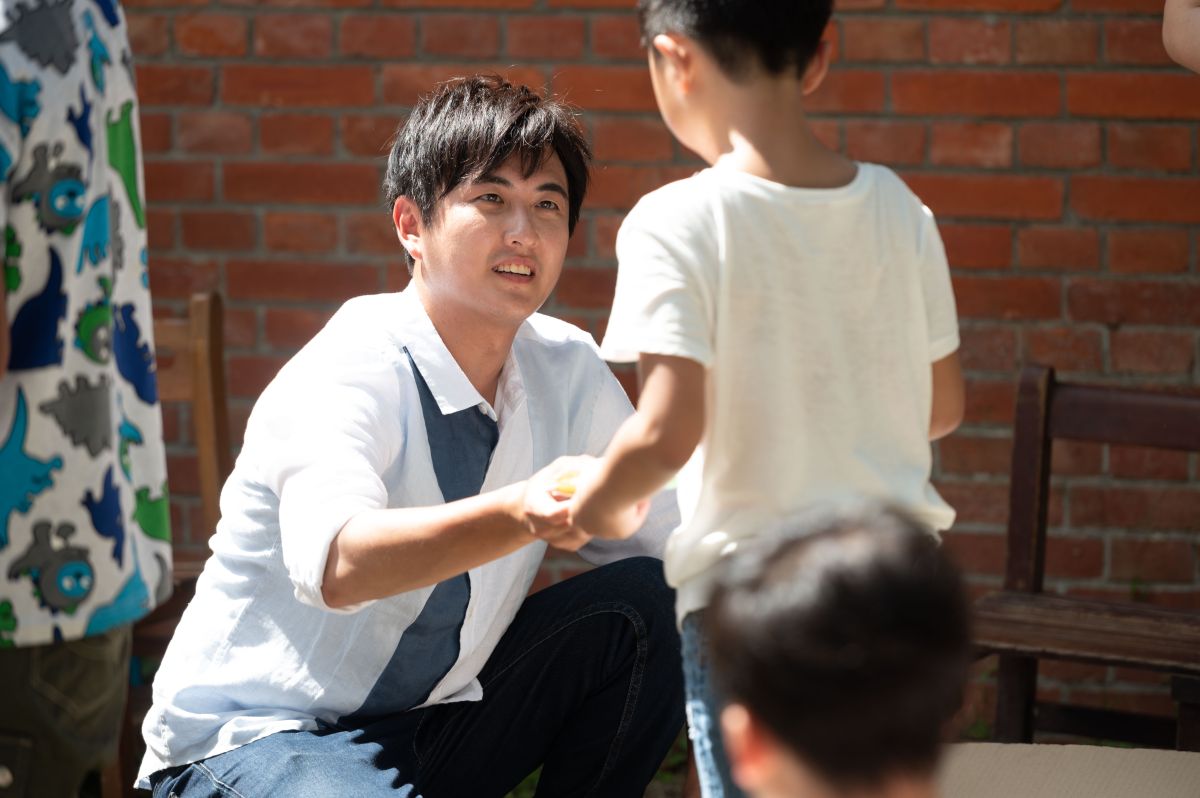 ▲黃靖倫即將成為新手爸爸。（圖 / TVBS提供）