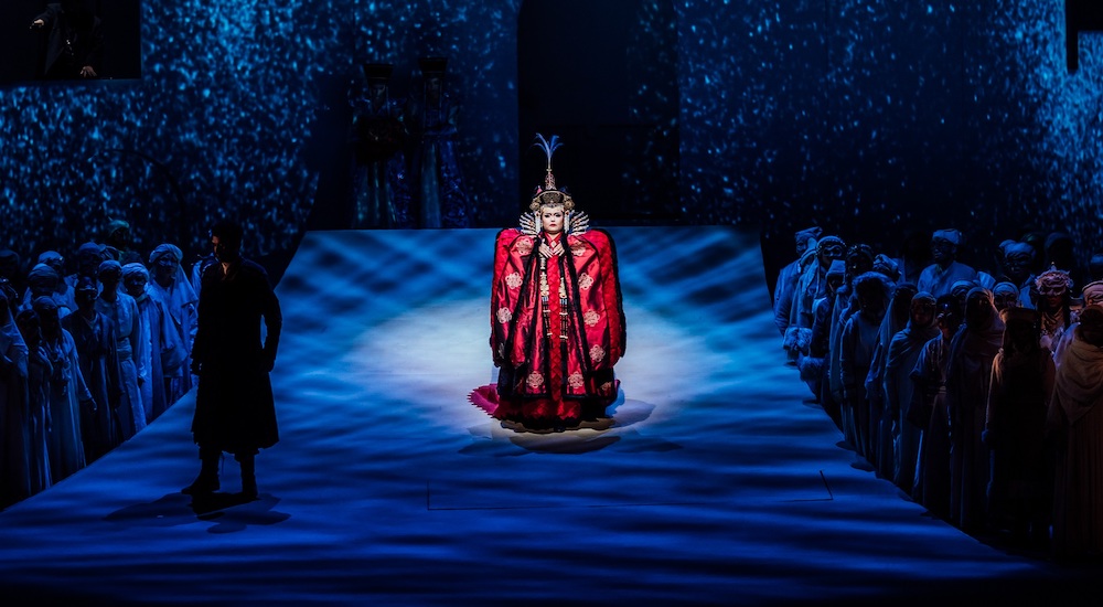 ▲28日由衛武營文化中心主辦的普契尼歌劇《杜蘭朵》，即將敲響滑壘票第一炮。（圖／衛武營提供）