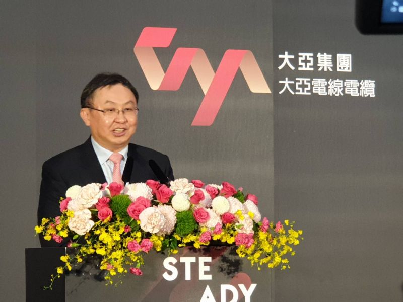 ▲大亞集團董事長沈尚弘希望透過電線電纜纜芯「銅線」藝術創作,展現出穩定的力量,也期盼可以幸福傳輸穩定的力量給每個打拼的人。(圖/記者許家禎攝,2020.8.7)