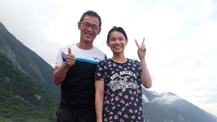 ▲今天是8月8號父親節，我國羽球球后戴資穎也在社群媒體上曬出和爸爸戴楠凱的合照。（圖／取自戴資穎臉書）