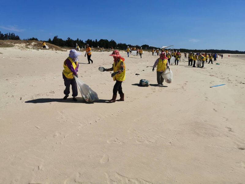 清除海漂垃圾　金寧鄉今舉辦淨灘活動
