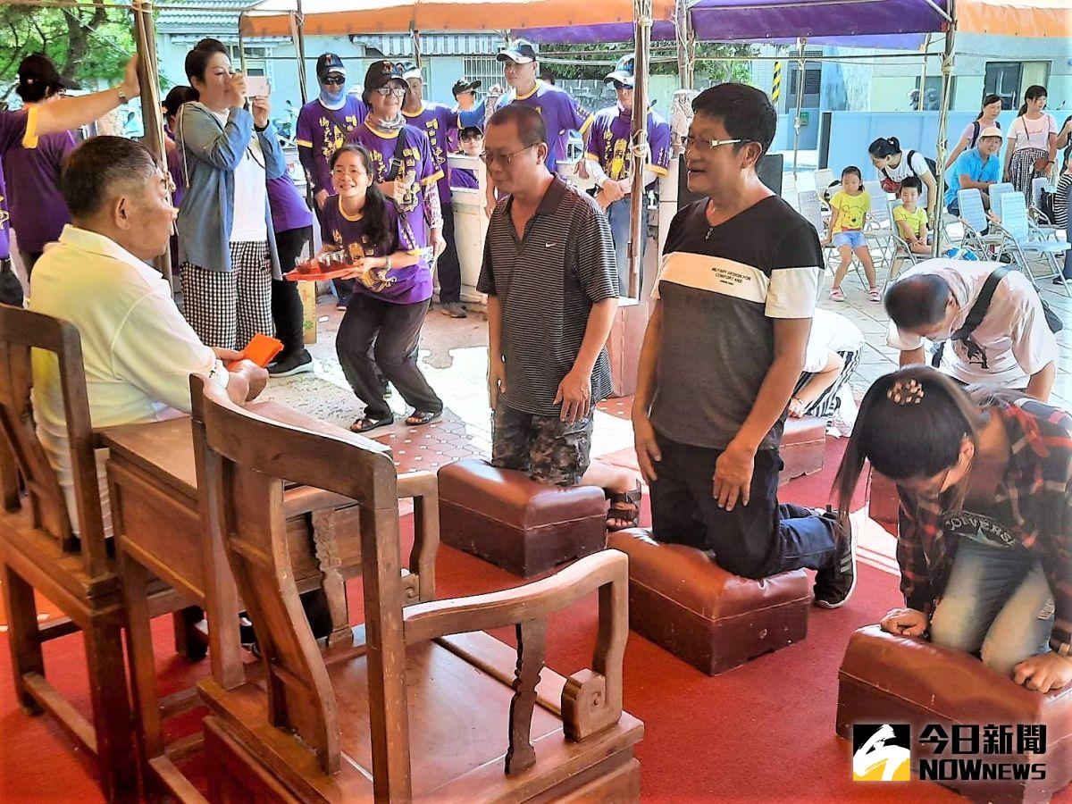 ▲銅山館（原銅陵伙房媽祖館）建廟已168年，就在8日父親節特別舉辦尊親孝道奉茶大典，希望能重現古時孝道為先、倡揚家庭倫理的美德。（圖／記者張塵攝，2020.08.08）