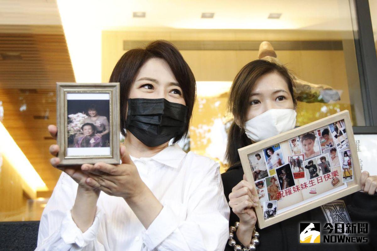 ▲于美人（左）透露羅霈穎60歲冥誕派對「照常舉行」。（圖／特約記者林敬原攝）
