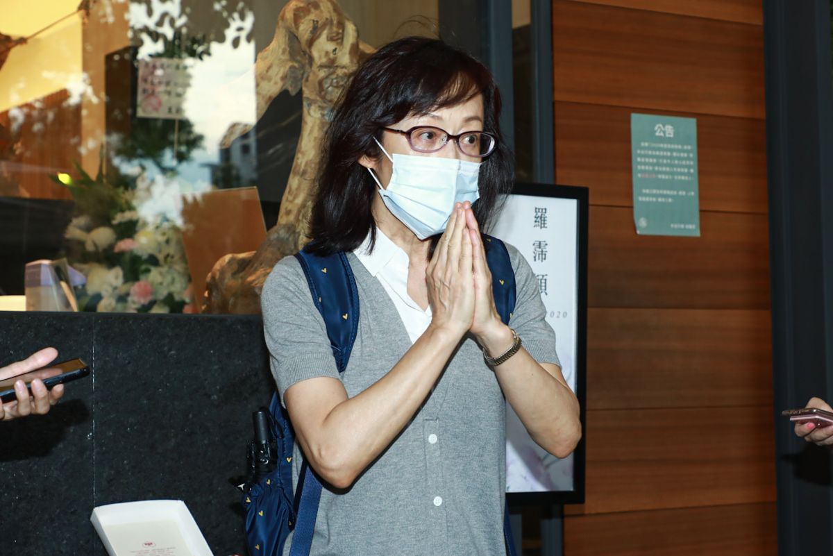 ▲粘嫦鈺聽到羅霈穎1天當3天用，應該是95歲這個說法時，內心安慰不少。（圖／特約記者黃彥凱攝）