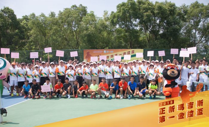 ▲正新瑪吉斯第一金控盃今日舉行開幕式，眾多球友與貴賓共襄盛舉。（圖／海碩整合行銷提供）