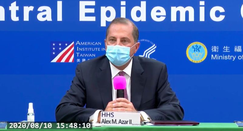 ▲針對未來美國退出WHO後另創國際組織,美國衛生部長阿薩爾(Alex