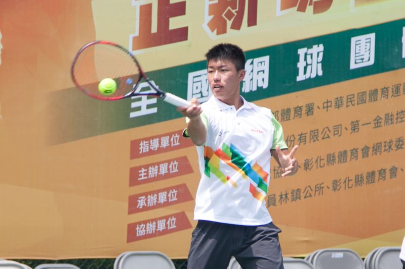 ▲彰化員林子弟許育修在單雙打表現出色(圖/海碩整合行銷提供)