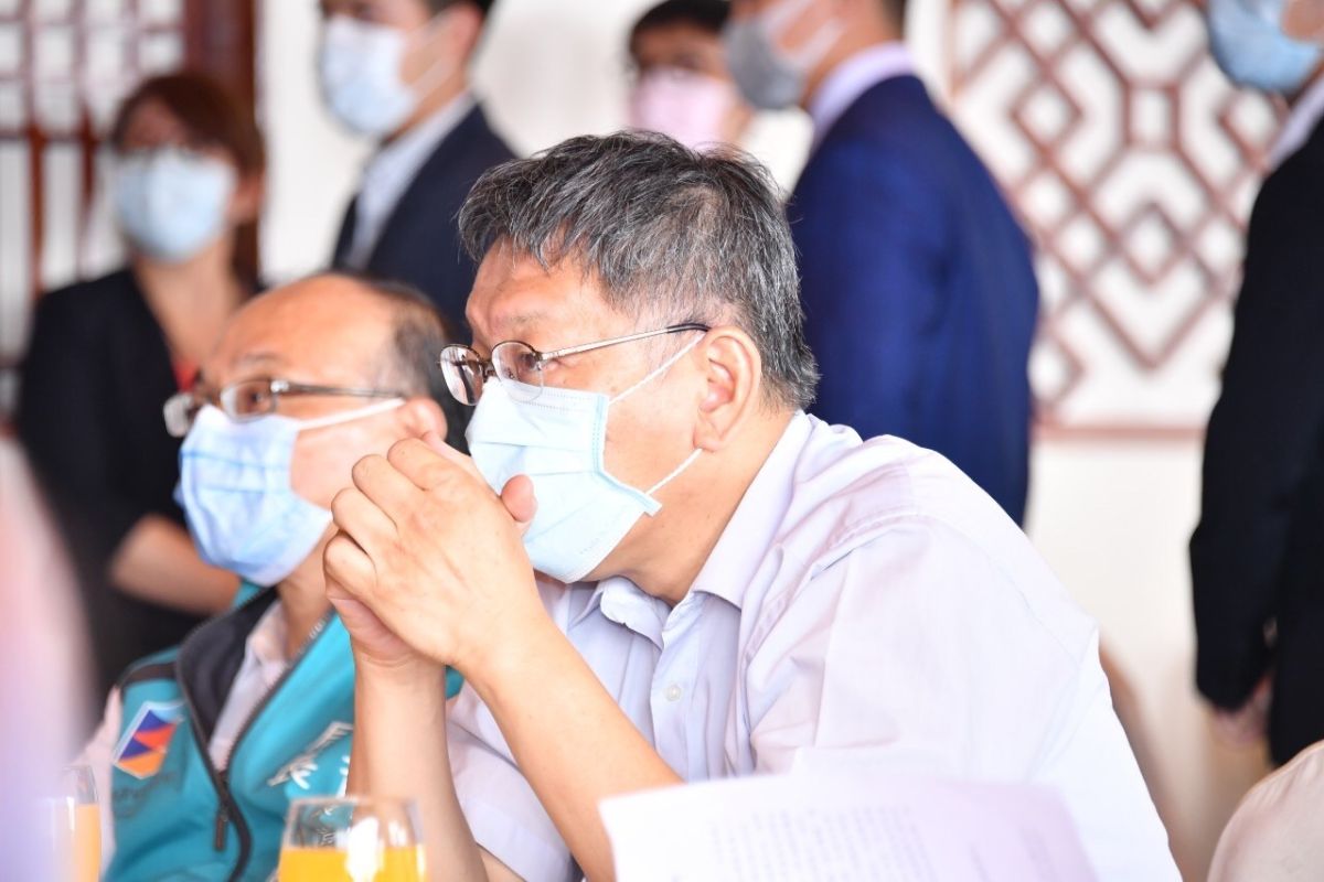 ▲台北市長柯文哲10日在接受媒體訪問時，談到黎智英遭到香港警方逮捕一事，柯文哲無奈表示北京政府此舉，只會讓香港局勢越來越惡化。（圖／台北市政府提供）