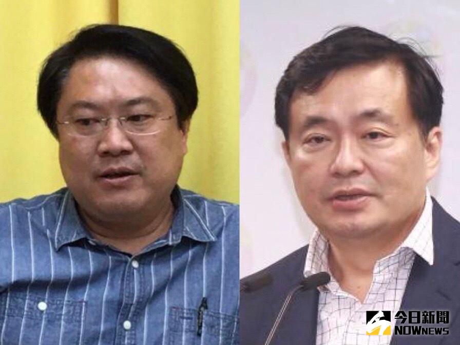 ▲民進黨智庫、新境界文教基金會今天公布最新董事名單，基隆市長林右昌、前民進黨秘書長洪耀福出任副董事長。（圖／NOWnews攝影中心）