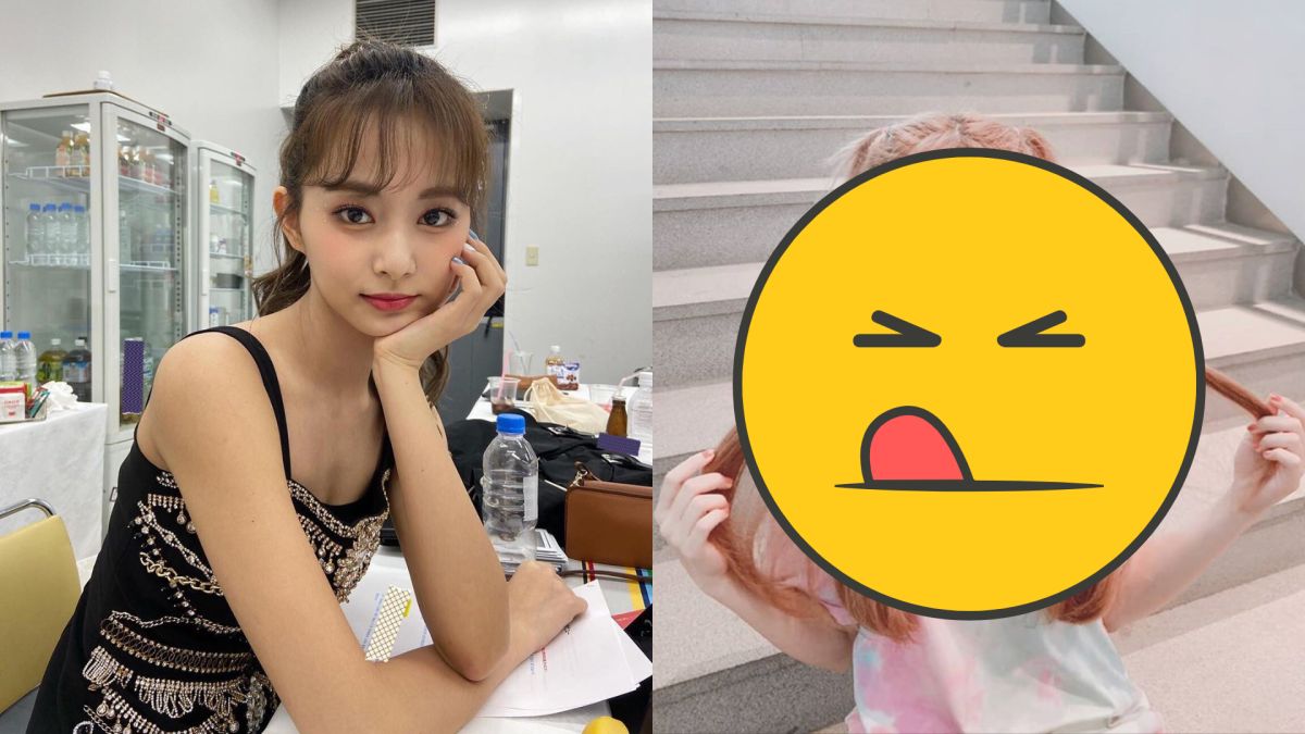 ▲子瑜新染橘紅髮色、綁雙馬尾，被ONCE讚是小公主。（圖／TWICE IG）