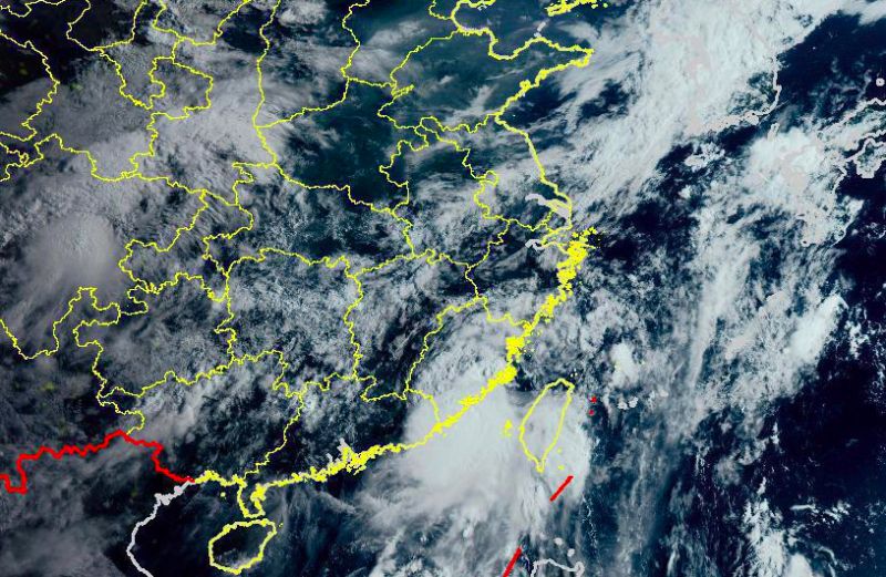 輕颱「米克拉」登陸福建　中國氣象發佈暴雨、颱風預警
