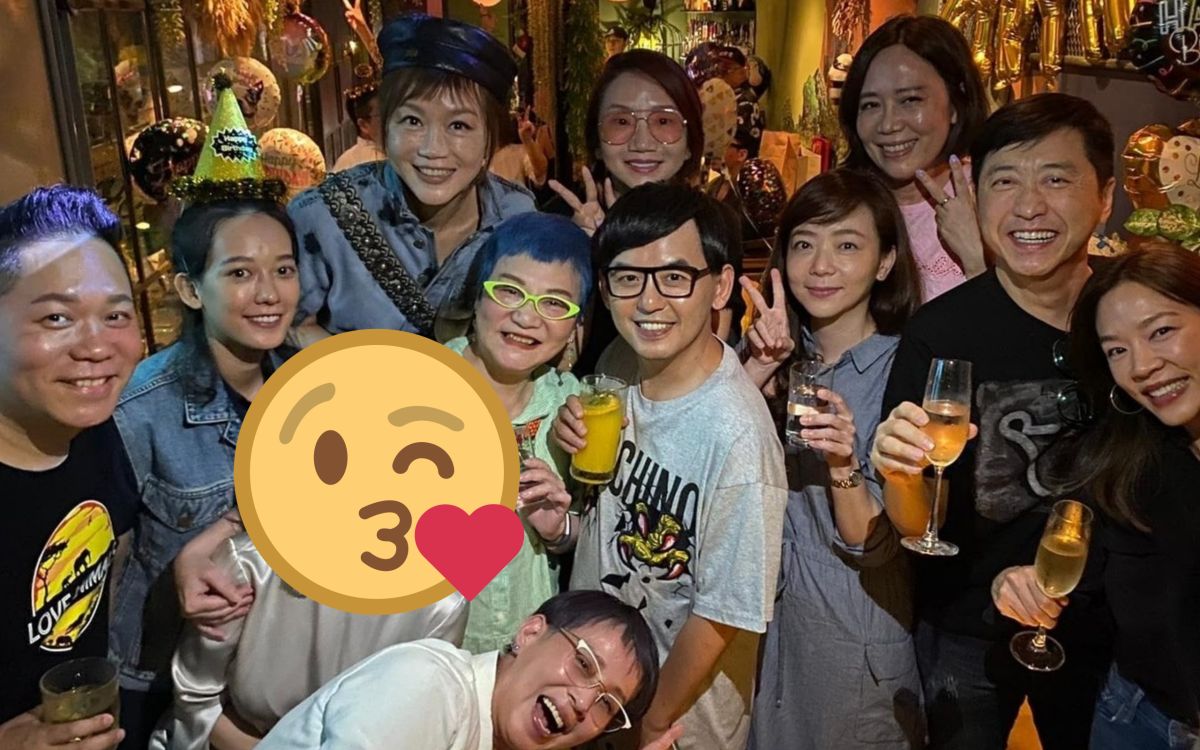 ▲張清芳離婚後首露臉，大方現身張小燕生日趴。（圖／黃子佼臉書） 