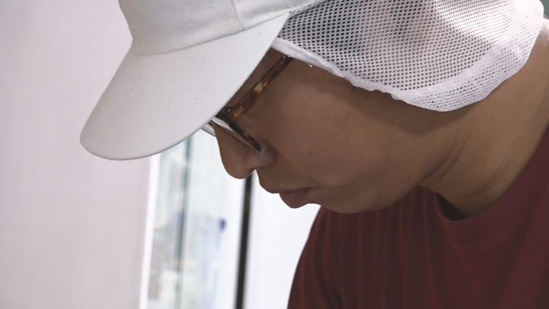 ▲罹患思覺失調症的病友同正,過去發病時常常情緒失控、嚇壞親友。(圖/記者朱永強拍攝)