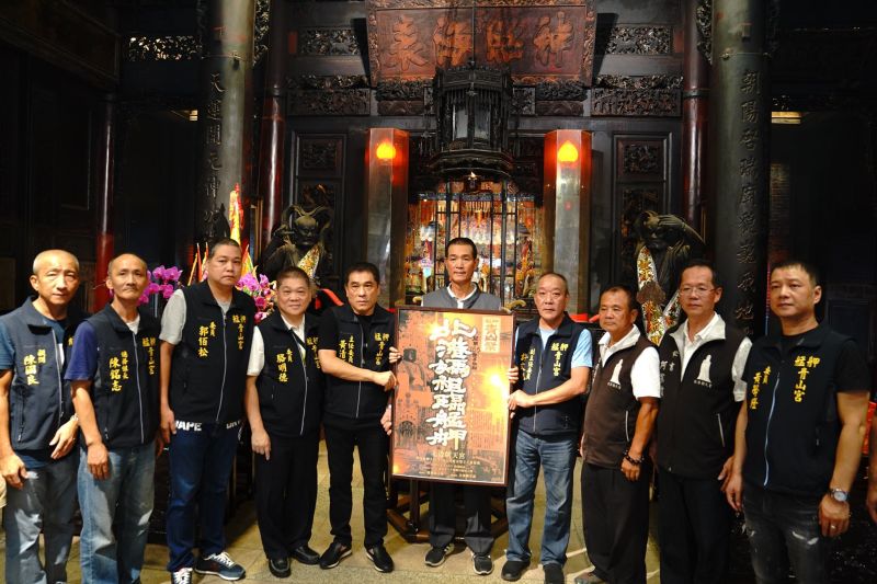 ▲艋舺青山宮建廟肇基165週年,特別恭請北港朝天宮等宮廟參與。(圖/記者蘇榮泉攝,2020.08.11)