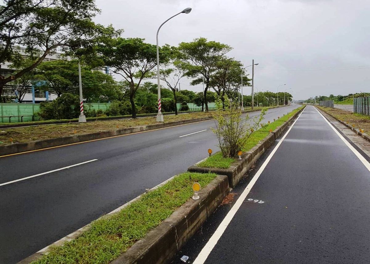 ▲中鋼集團註冊轉爐石系列產品商標，圖為作為瀝青混凝土(AC)使用於道路工程。(圖／中鋼集團提供)