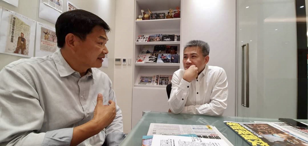 ▲吳益政今天接受廣播節目「羅友志嗆新聞」專訪，直言如果前高雄市長韓國瑜出面為國民黨高雄市長候選人李眉蓁站台，將激化藍綠對立、撕裂社會。（圖／吳益政競選總部提供）