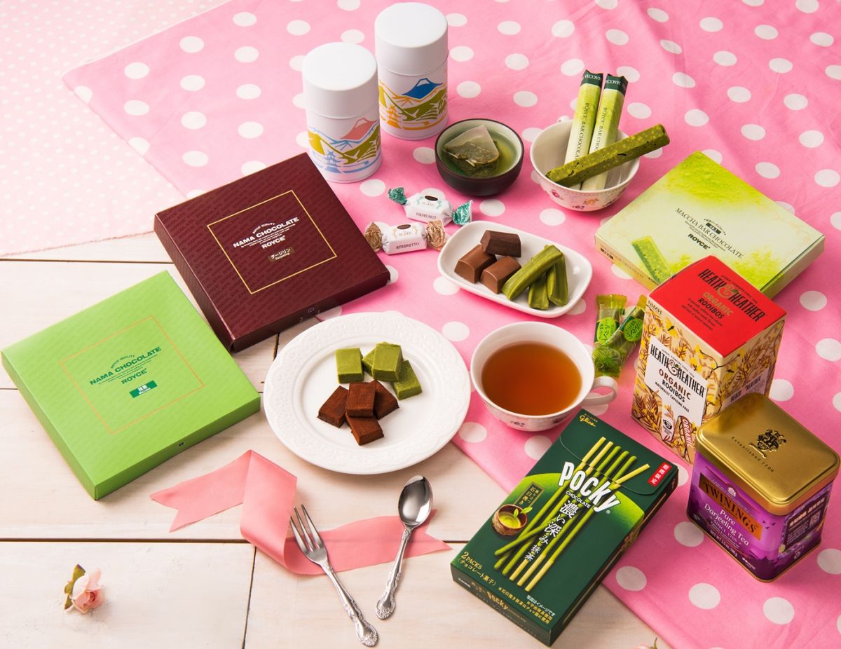 ▲city'super七夕情人節推苦甜巧克力尬抹茶、花茶 提升賞味感受。（圖／公關照片）
