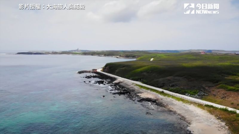 ▲將軍澳嶼，位於澎湖望安鄉旁的一座小島嶼。（圖／大海旅人吳威毅　授權）