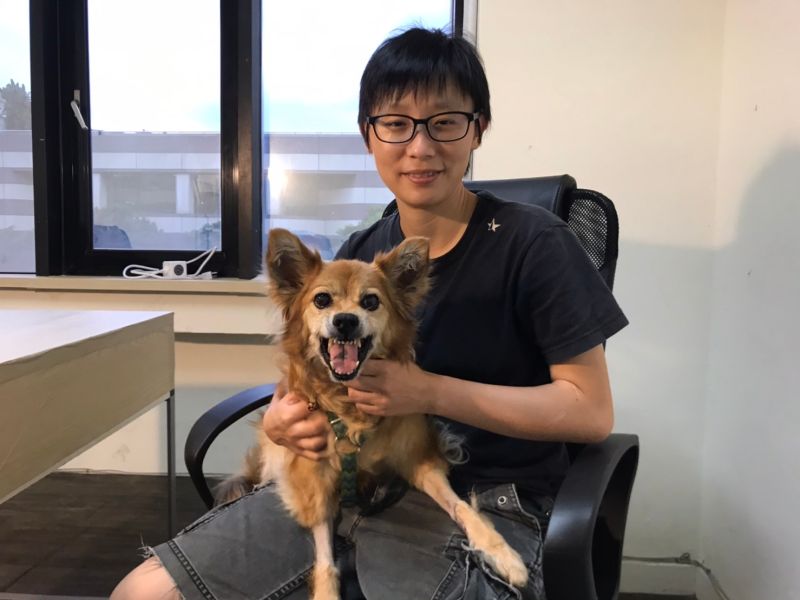 ▲台灣懷生相信動物協會執行長郭璇則認為,絕育計畫有做不會完全沒有差別。(圖/記者賴志昶攝)