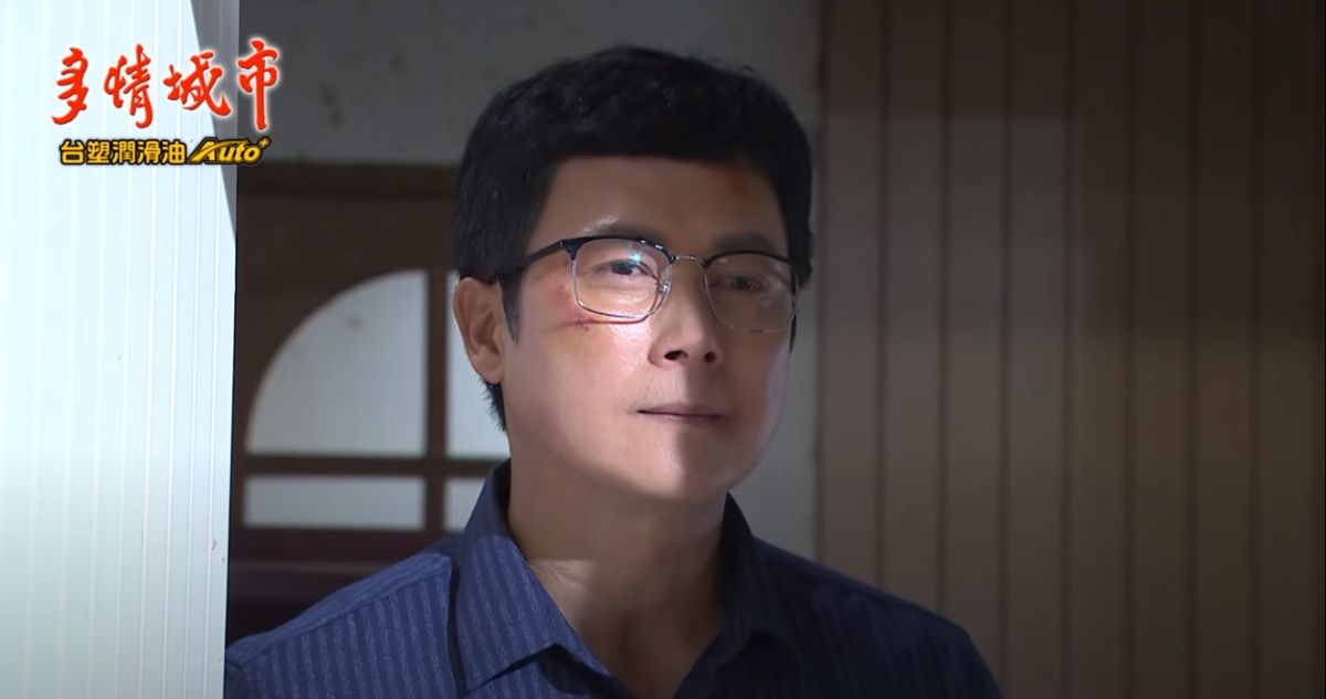 ▲王燦為《多情城市》吊鋼絲，肋骨差點斷掉。（圖 / 民視提供）