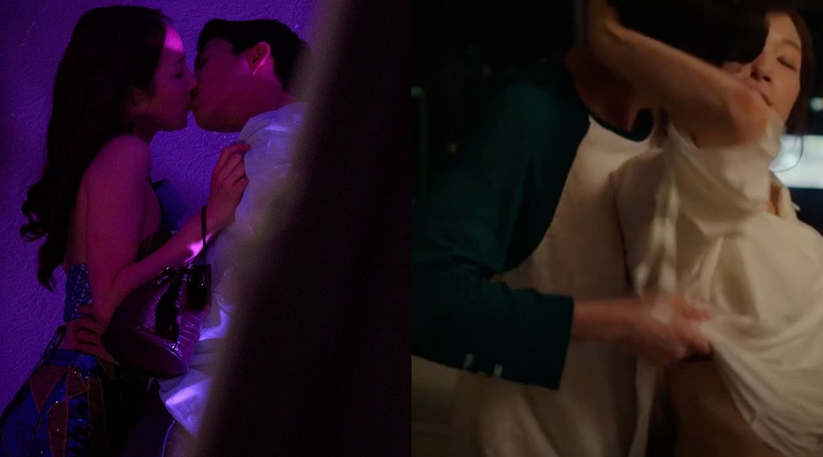 ▲片中，徐娜英（左）甄選失敗，到曼谷買醉發展多夜情。（圖／車庫娛樂）