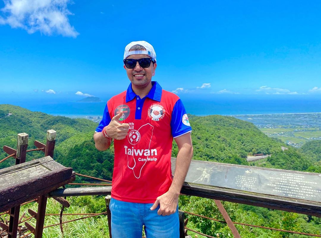 ▲來自印度的Dharamjeet（簡稱DJ）目前在台灣中央研究院擔任研究學者（台印DJ提供）