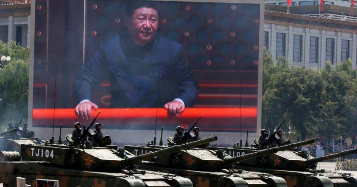 ▲《解放軍報》聲稱「軍事訓練應該瞄準強敵對手，聚焦備戰打仗」。資料照。（圖／美聯社／達志影像）