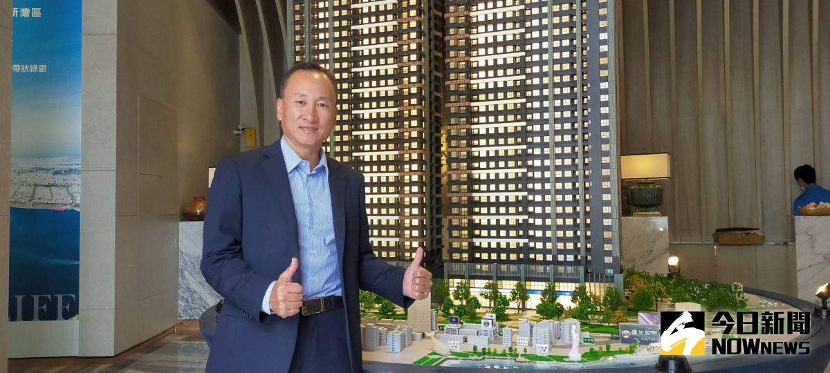 ▲興富發建設董事長鄭志隆未來將持續打造台南居住環境品質。（圖／記者鄭志宏攝）