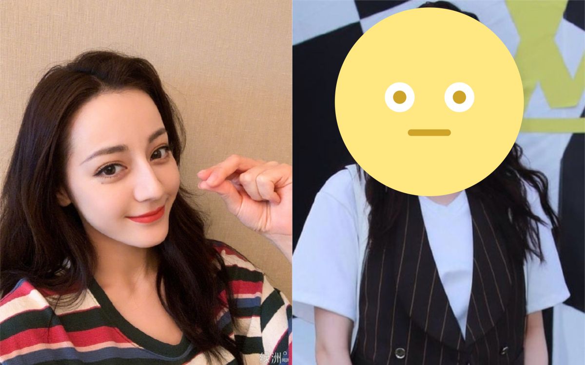 ▲迪麗熱巴遭評老態盡現，零修照曝光。（圖／迪麗熱巴、瑪莉臉夢露微博） 

 