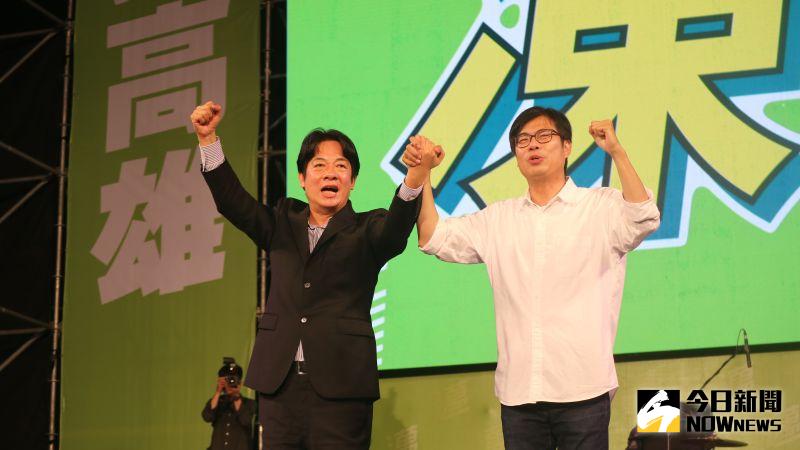 ▲副總統賴清德認為,韓國瑜在選前之夜出來就是要壓低陳其邁的選票。(圖/記者鄭婷襄攝,2020.08.14)