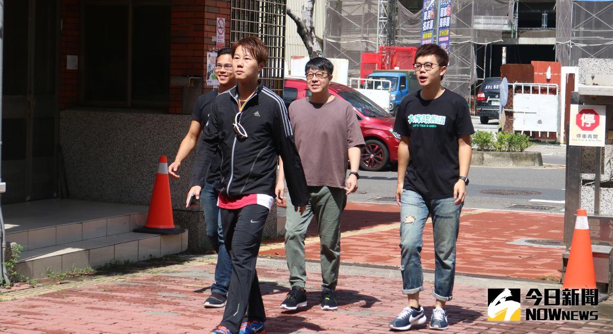 ▲罷韓四君子在6月6日罷韓投票後，今（15）日再度合體投票。（圖／記者鄭婷襄攝，2020.08.15）