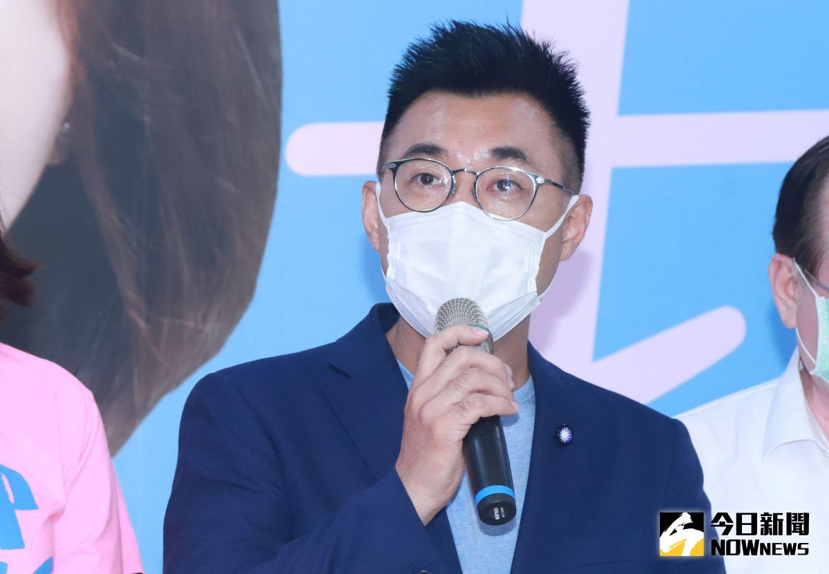 ▲國民黨黨主席江啟臣點名高雄市正副議長，下令他們未來要強力監督陳其邁。（圖／記者葉政勳攝 , 2020.08.15）