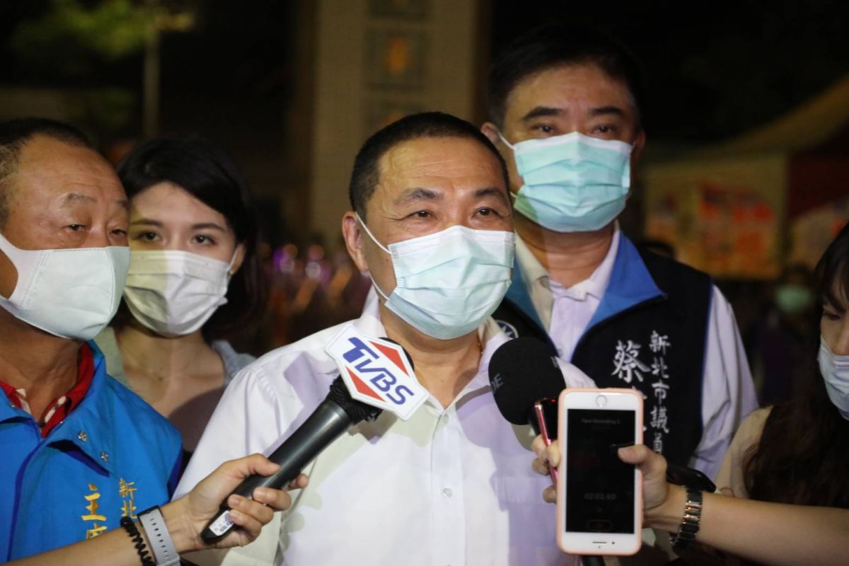 ▲新北市長侯友宜指出，選舉不論輸贏的結果，失敗了不要氣餒，大家繼續努力往前走，總有一天努力一定會被看見。（圖／新北市政府提供）