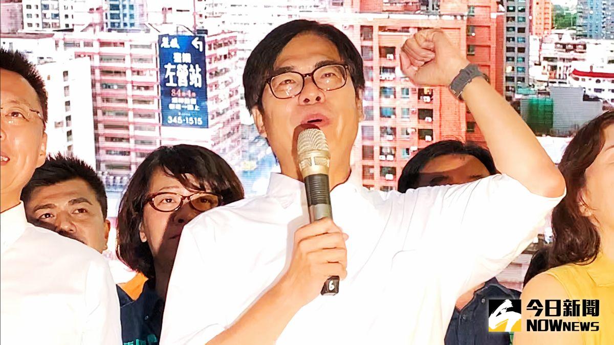 ▲ 昨晚才當選高雄市長的陳其邁，面對今日傳出罷免聲浪，表示尊重。（圖／NOWnews資料，記者郭俊暉攝）